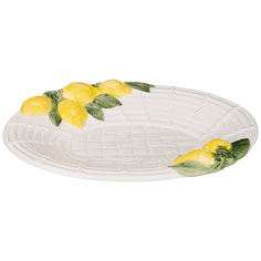 Блюдо Овальное Лимоны 30х38см Venera