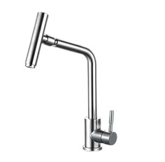 Смеситель для кухни Haiba HB73304-1 из нержавеющей стали