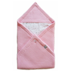 Конверт вязаный для новорожденного Hush Hush! Pink 2325