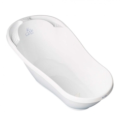 ТЕГА Ванночка 92 cм слив Little Bunnies (Кролики) Белый Tega Baby