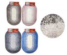 Коврик в ванную комнату 50*80см (овал) Flatel