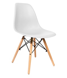 Стул Stool Group Eames Style DSW белый Y801 white x1