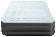 Надувная кровать PremAire Elevated Airbed 152х203х46см, встроенный насос 220V Intex