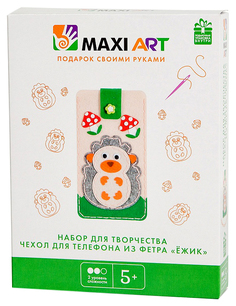 Набор для шитья чехла на телефон "Ежик" Maxitoys