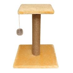 Когтеточка Гамма Стойка №6 с полочкой, игрушкой для кошек Gamma