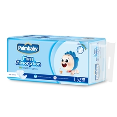 Подгузники детские Palmbaby Традиционные - L 9-14 кг, 52 шт.
