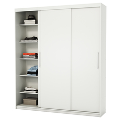 Шкаф-купе Шарм-Дизайн 3-х дв. Эконом комбинированный 240х45х220 Белый