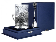 Набор для чая "Глухариная охота" (3 предмета) АргентА