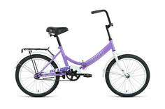 Велосипед Altair City 20 2022 14" фиолетовый/серебристый