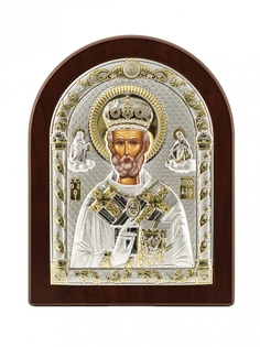 Икона АргентА Святой Николай Чудотворец 15х20