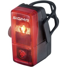 Велосипедный фонарь задний Sigma Cubic черный/красный