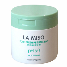 Очищающие салфетки для лица La Miso pH 5.0 70 шт