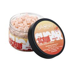 Скраб сахарный для тела Peach Savonry 300 г