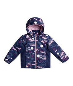 Куртка детская Roxy Snowy Tale Snow Jacket GirlS Medieval Blue Moontain р.110