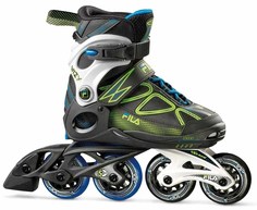 Роликовые коньки Fila Wizy цв. зеленый, черный р. 34