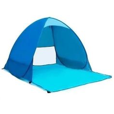 Автоматическая пляжная палатка XL (200х165х130 см) No Brand