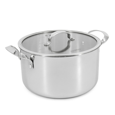 Кастрюля с крышкой 24см, 6л. Pomi dOro P595730 Maestro