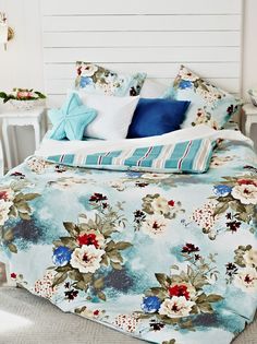 Комплект постельного белья Фланель "Цветочная фантазия" Дуэт Семейный наволочки 50*70 TM Textile