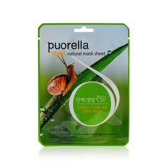 Маска для лица Puorella Snail питательная 21г