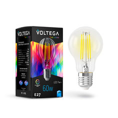 Лампочка светодиодная Voltega General purpose bulb E27 7W High CRI, 7155, 7W, E27