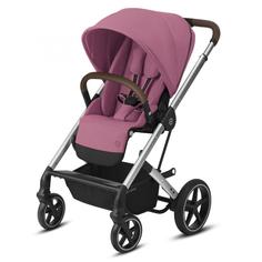 Cybex balios s lux slv коляска прогулочная magnolia pink с дождевиком