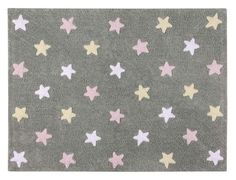 Lorena canals ковер триколор звезды stars tricolor (серо-розовый) 120*160