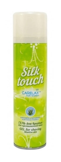 Женский гель для бритья Carelax Silk Touch для чувствительной кожи алоэ вера 200мл