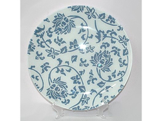 Тарелка обеденная 26см "Адель" бел.сер. 2цв.85-153 Ni Na Glass