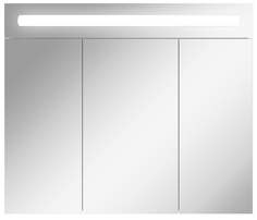 Шкаф-зеркало Домино Аврора 85 с подсветкой LED