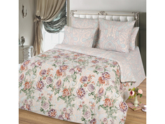 КПБ поплин 1,5 сп. Миланика (Муза) простыня на резинке Milanika