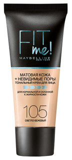 Тональный крем Maybelline New York Fit Me Matte & Poreless Foundation 105 30 мл