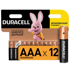 Батарейка Duracell LR03-12BL 12 шт