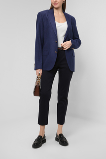 Брюки женские Comma 2113036 синие 40