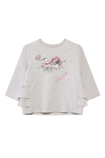 Лонгслив детский Choupette 63.88 цв.серый р.68