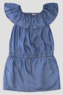 Платье детское Losan 914-7021AA цв.синий р.128