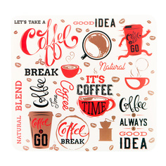 Салфетка сервировочная плейсмат Home Coffee 30х28 см 1 шт Nouvelle
