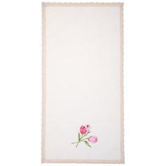 Полотенце кухонное SANTALINO, Тюльпаны, 35x70 см, шампань