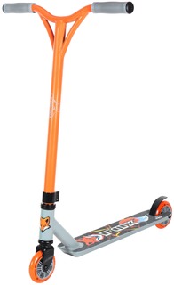 Трюковой самокат Ateox Fox серо-оранжевый