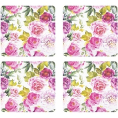 Набор салфеток сервировочных плейсмат Пионы 30х28 см 4 шт Nouvelle