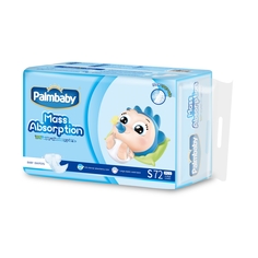 Подгузники детские Palmbaby Традиционные - S 3-7 кг, 72 шт.