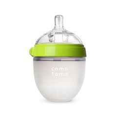 Бутылочка Comotomo антиколиковая 150 мл с рождения зеленая