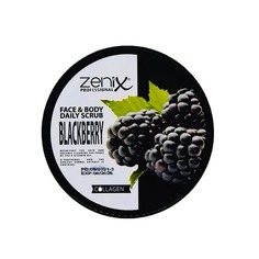 Скраб для лица Zenix с экстрактом ежевики 275 мл
