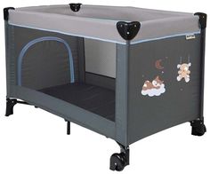 Манеж Nattou Playpen (Наттоу Плейпен) Jim & Bob Собачка и Енот 10646