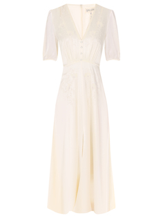 Платье шелковое Saloni