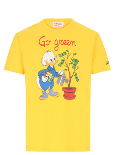 Футболка хлопковая с принтом MC2 Saint Barth