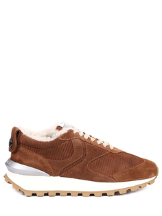 Кроссовки замшевые на меху Voile Blanche