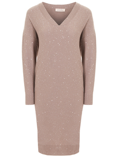 Платье шерстяное с пайетками Gentryportofino