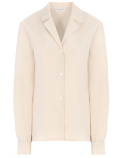 Блуза из шелка и хлопка Ballantyne