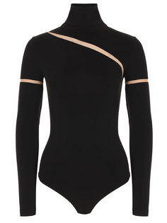 Боди-стринг со вставками Wolford