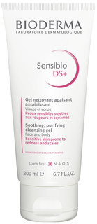 Средство для умывания BIODERMA Sensibio DS + Soothing Purifying Cleansing Gel 200 мл